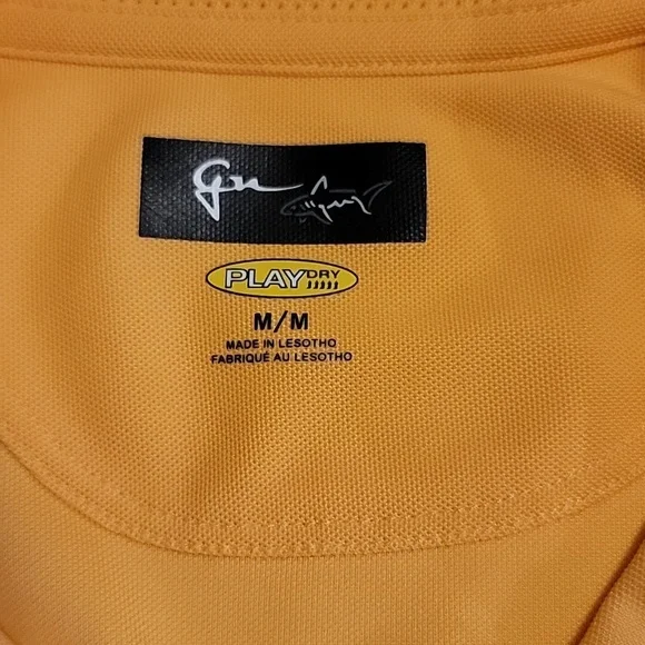 "Greg Norman Play Dry Golf Sleeveless Polo w/ Paneled Sides - Picture 5 of 7